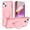 Pink, variant on Dteck for iPhone 14 Case with Screen Protector, Compatible with MagSafe Shockproof Invisible Magnetic Ring Stand Military-Grade Heavy Duty Protection Phone Case, Pink