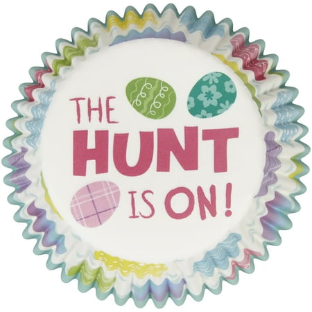 Wilton Easter The Hunt is On Cupcake Liners, 50-Count