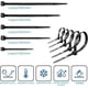 thumbnail image 2 of Cinchos de Plastico, Bridas para Cables para Electricidad, Bridas Multiusos, Cintillos de Plástico Nylon Autobloqueantes Resistente para Hogar, Exterior, 2 of 4