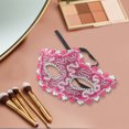 thumbnail image 4 of Unique Bargains 1 Pc Pointed Head Dragon-Design Half Face Party Mask for Masquerade Party Pink, 4 of 5