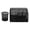 Black, variant on Rupoun Pen Holder Set Metal Mesh 7 Compartments Multifunctional Desk Organizer with Drawer Black 8.66x5.31x5.51 inches / 22x13.5x14 cm