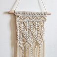 thumbnail image 5 of Macramé tejido colgante de pared Boho Home Chic bohemio arte geométrico, 5 of 5