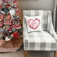 thumbnail image 6 of Pink Valentines Day Pillow Covers 20X20 Set of 4 Polka Dot Love Heart Truck for Valentines Day Decor Outdoor Valentine Decorative Throw Pillows Cushion Case Decorations for Couch, 6 of 6