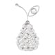 thumbnail image 2 of Adornos de frutas de cristal con diamantes de imitación hechos a mano coleccionables para decoración de escritorio Pera de plata B, 2 of 6