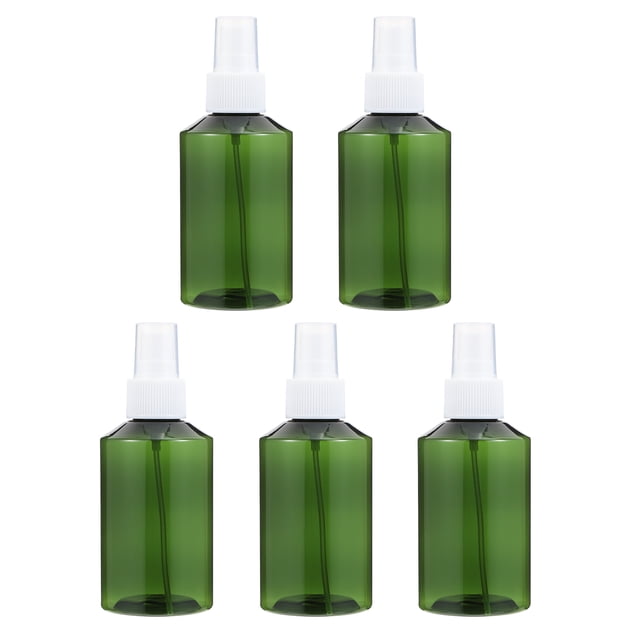 5pcs botellas de espray de plástico botellas de viaje muestra muestra botellas vacías