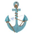 thumbnail image 4 of Wooden Wall Anchor - (16 Inches, Rustic Ocean Blue), 4 of 6