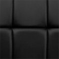 thumbnail image 4 of Bowery Hill Adjustable Faux Leather Quilted Bar Stool in Black, 4 of 10