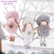 thumbnail image 1 of Muñecas de Ángel de gnomos de Navidad para el hogar, adornos colgantes de árbol de Navidad, regalo de Año Nuevo 2023, 3 piezas por juego, 2024, 1 of 4