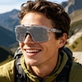 thumbnail image 5 of UV400 Photochromic Polarized Safety Glasses Impact Resistant Outdoor Sports Work Eyewear For Men Women Auto Tint Lenses （Blue 2PCS）, 5 of 5