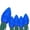 Blue, variant on Opticore Green C7 LED Christmas Lights, C7 Christmas Lights with Shatterproof Christmas Bulbs, 25 Lights, 25’
