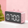 thumbnail image 5 of Reloj Multifunción Altavoz Bluetooth Reloj Despertador Snooze Reloj De Escritorio Inalámbrico Subwoofer Para Dormir Trabajo Oficinas Camas matsuzay HA026416-03, 5 of 5