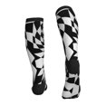thumbnail image 2 of Bixox 3D Vortex Illusion Print Compression Socks,Compression Socks Women & Men Circulation for Medical,Running,Athletic, 2 of 7