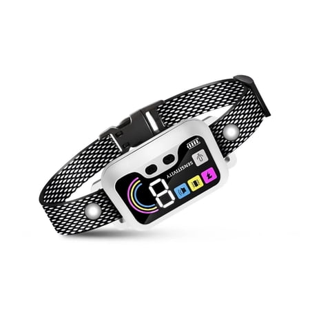 Smart Anti Bark Dog Collar with Automatic Sensor Humane Vibration Device for All Breeds