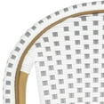 thumbnail image 6 of Safavieh Salcha Outdoor French Bistro Side Chair, Set of 2-White/Grey, 6 of 9