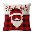 thumbnail image 7 of Dmlowu Christmas Pillow Covers - Luxury Warm Christmas Pillow Covers 18x18 for Couch, Merry Christmas Throw Pillows for Holiday Party Christmas Decorations, 7 of 7
