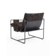 thumbnail image 5 of 30" Accent Sofa Chair Set, Modern Multi-Functional 2 Pieces Armchair with Pockets, Metal Frame and Crushed Foam Cushions, Single Lounge Chair for Living Room, Bedroom, Office, Gray, 5 of 9