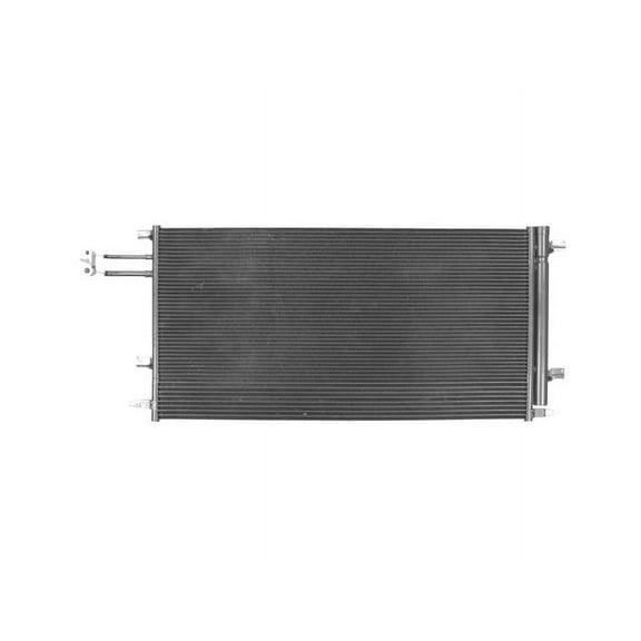 A/C Condenser - Compatible with 2014 - 2018 Chevy Silverado 1500 2015 2016 2017