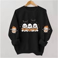 thumbnail image 5 of Tnhcen Ladies Halloween Sweatshirt Crewneck Long Sleeve Pullover Plus Size Graphic Tee Loose Fit Casual Autumn Winter Top Y2K Style Harajuku Loungewear Gift for Women Girls, 5 of 7