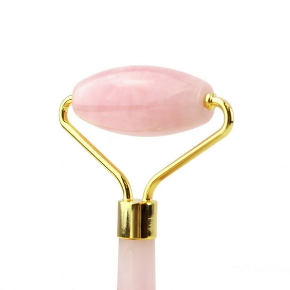 Pink Jade Face Massager Facial Roller Anti-Aging Roller Premium Authentic Jade KT00187