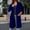 Navy, variant on DuoJiaJ Womens Long Sweater Coat, Open Front Soft Knit Loose Fit Fall Winter Beige One Size