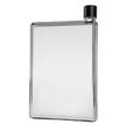 thumbnail image 3 of Bouteille d'Eau Plate Étanche Transparente Cyclisme Voyage Corps Réutilisable pour Camping Sports 750 ml, 3 of 9