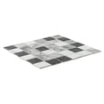 thumbnail image 6 of The Tile Life Eterna Square 12" x 16" Glass Grid Mosaic Floor and Wall Tile, 1 Sheet, 6 of 10