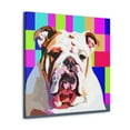 thumbnail image 2 of English Bulldog Pop Art - Canvas, 2 of 10