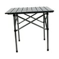 thumbnail image 2 of Foldable Camping Table Portable Roll up Table Collapsible Table with Storage Bag S 52x52x50cm, 2 of 9