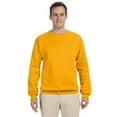 thumbnail image 2 of Jerzees Adult NuBlend Crew Neck Sweatshirt, 4X, Gold, 2 of 6