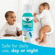 Vicks Sinex Baby Saline Nasal Spray, Drug-Free Nasal Decongestant for Babies Sinus Relief, 5 oz