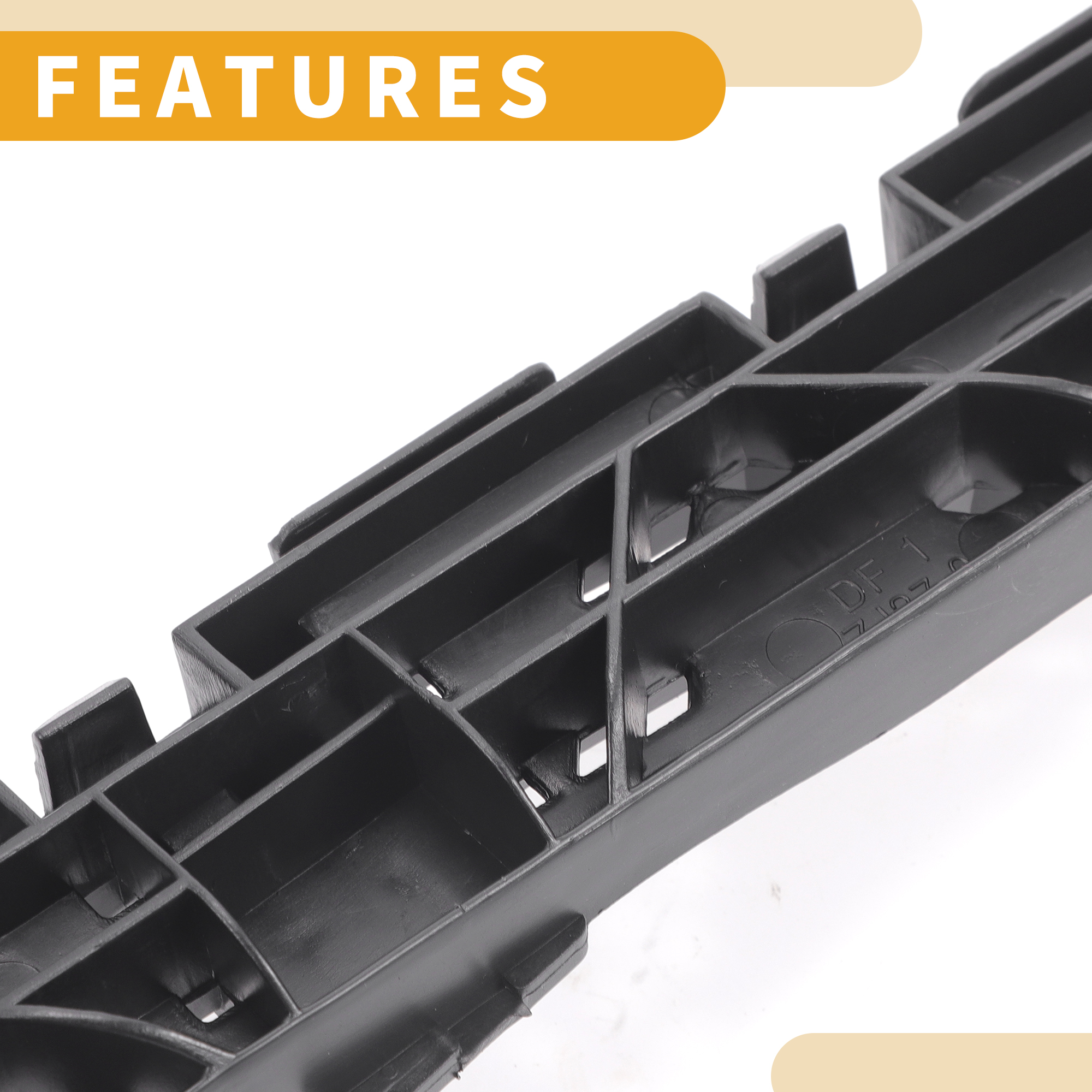 Front Bumper Brackets Set For 2012-2014 Honda CR-V CRV Driver