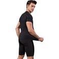 thumbnail image 6 of Active Men's Compression Short Sleeve Athletic T-Shirt with Moisture-Wicking Stretch Fabric for Training and Workouts - XX Large, Black, 6 of 7