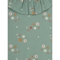 thumbnail image 3 of Modern Moments by Gerber Toddler Girl Ribbed Ruffle Collar Dress with Pockets (12M - 5T), 3 of 5