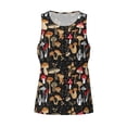 thumbnail image 4 of Xecao Various Mushrooms Men's Tank Top Workout Quick Dry Sleeveless Gym Jogging Muscle Shirts Summer Swim Beach Tops, 4 of 9