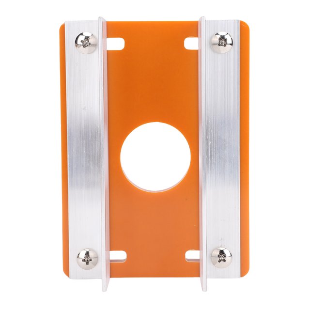 Wood Trimmer Router Base Plate, Trimmer Slotting Bracket Wear Resist Multifunctional Knob Adjustment for Woodworking Projects