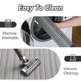 thumbnail image 4 of SIXHOME Non-Slip Kitchen Rug, Washable Absorbent Floor Mat, 19.7"x70.8", Black, for Sink, Laundry, Hallway, 4 of 6