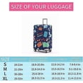 thumbnail image 5 of Luggage Cover Washable Suitcase Cover Anti-scratch Suitcase Protector Fits 18-32 Inch Luggagel, 5 of 5