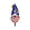 B, variant on Patriotic Gnome Yard Stakes - Red White Blue Independence Day Gnome Figurines, American Flag Outdoor Garden Decor for 4th of July & Memorial Day Displays(Multicolor B)