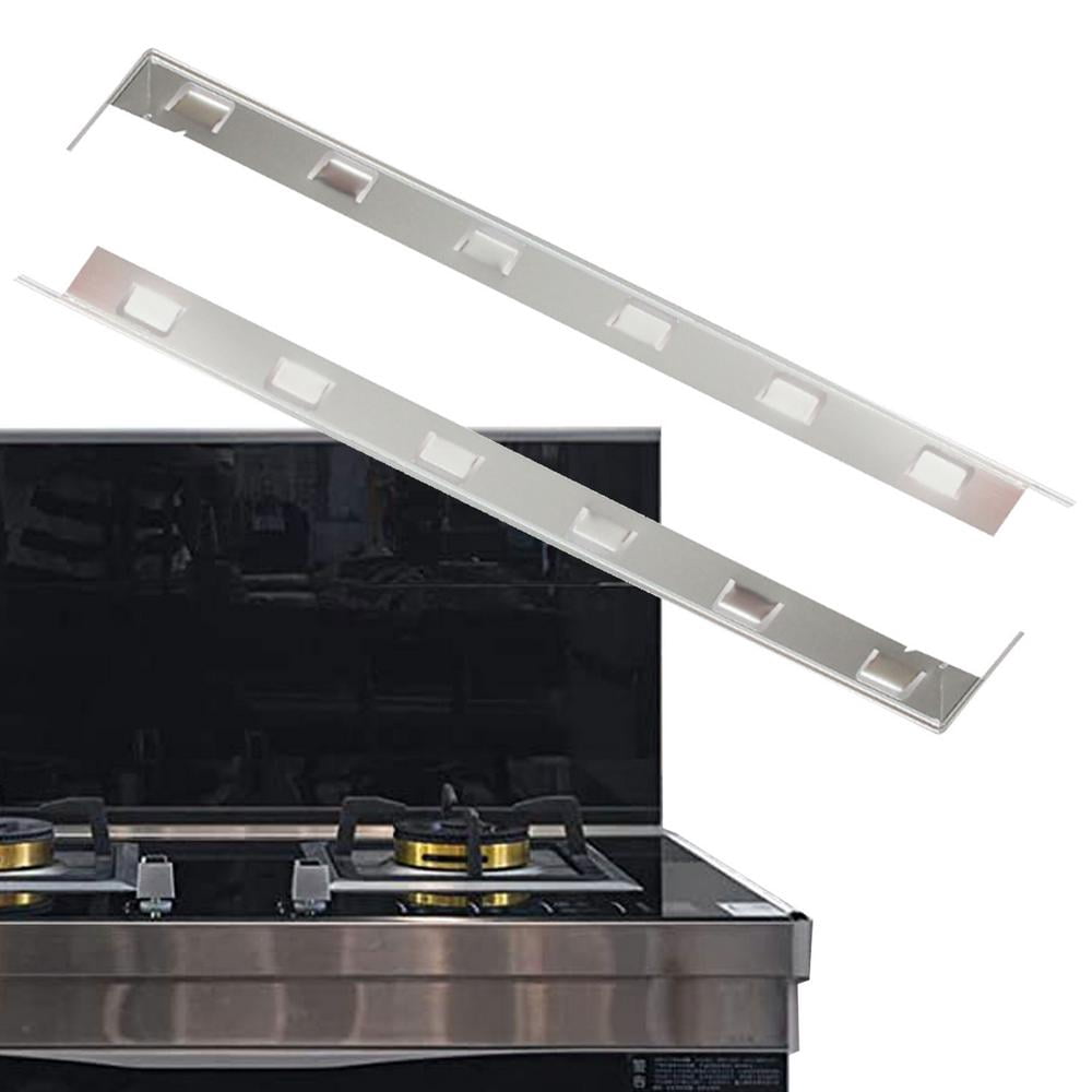 stove counter gap cover stainless steel