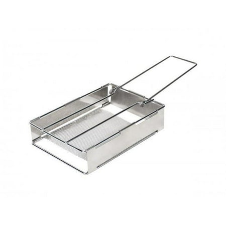Collapsible Stainless Steel Heritage Packable Grill - Silver