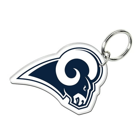 Los Angeles Rams High Definition Logo Keychain - No