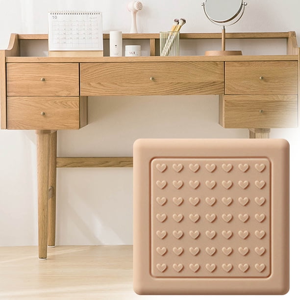 Fiudx Almohadilla para Pies de Silla, Diseño Antideslizante y Resistente Al Desgaste, Amortiguación de Alta Densidad, Arrastre Silencioso, Reutilizable para Entornos Húmedos, Protección para Muebles,