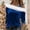 Blue, variant on Hkoxplj Top for Women Christmas Velvet Top Off Shoulder Long Sleeve White Fur Trim Holiday Party Elegant Soft Comfortable Shirt Blouse for Women Casual Daily Wear