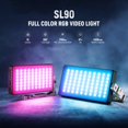 thumbnail image 2 of Luz de Video Neewer SL90 RGB 12W 2500K-10000K con Batería, 2 of 9
