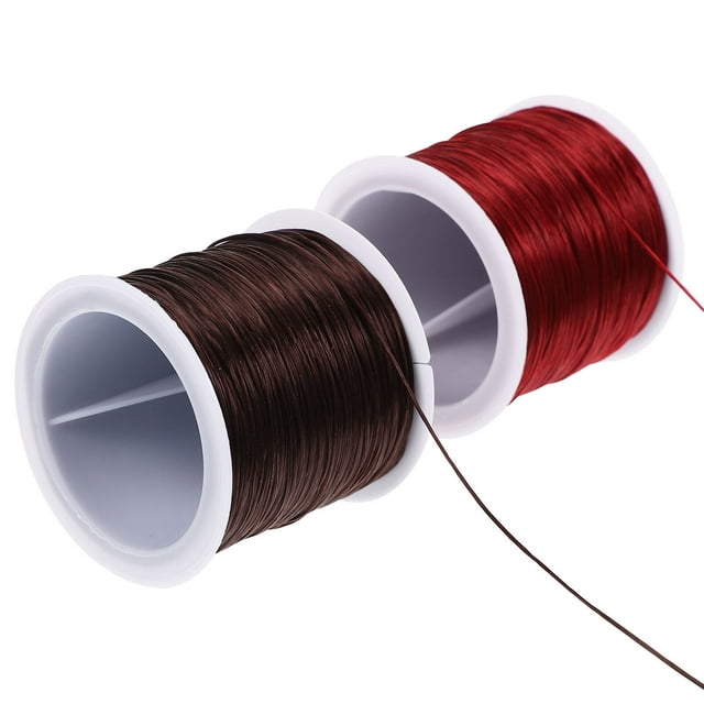 Miangastore 4 Rolls of Handcrafts DIY String Stretchy String Jewelry Ropes DIY Decoration Cord