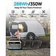 thumbnail image 2 of Central eléctrica portátil DaranEner 288Wh con panel solar de 40W, 2 of 7