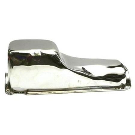 Chevy Roll Pan - 1965-1992 Big Block Chevy Chrome Oil Pans