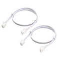 thumbnail image 1 of Unique Bargains 15pcs Female to Female 3P Jumper Wire 2.54mm Pitch Ribbon Cable DIY 30.5cm Long, 1 of 1