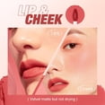 thumbnail image 4 of Velvet Matte Liptint Lip & Cheek Mud Dual-use Lip Clay lor12 Pigmented Co C2O7, 4 of 8