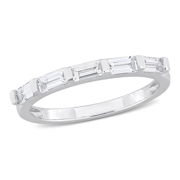 Everly Women's Sapphire 10k White Gold Ring